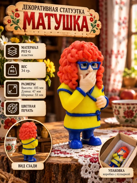 Декоративная статуэтка М3Д «Матушка»