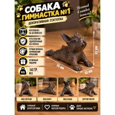 Декоративная статуэтка М3Д «Собака гимнастка №1» Декоративная статуэтка М3Д «Собака гимнастка №1»