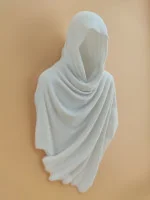 Декоративный настенный барельеф - Призрак в капюшоне Декоративный настенный барельеф - Призрак в капюшоне