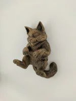 Декоративная настенная ключница - Котик