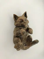 Декоративная настенная ключница - Котик