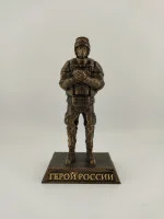 Декоративная канцелярская подставка для ручки «Солдат №1»