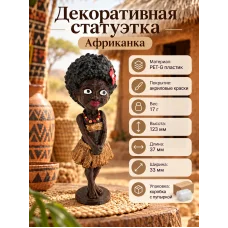 Декоративная статуэтка - Африканка Декоративная статуэтка - Африканка