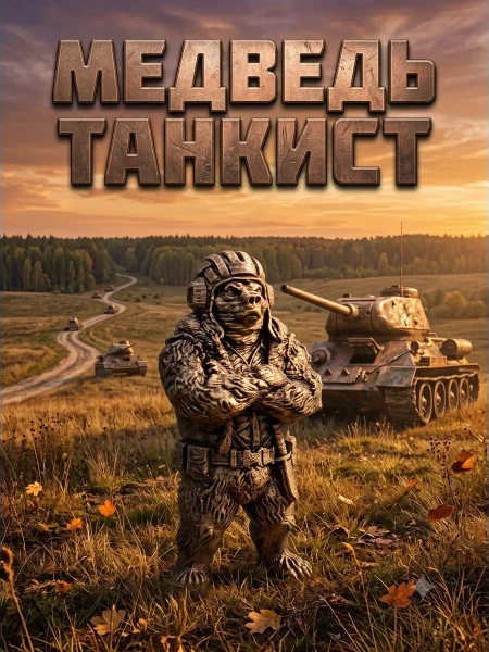 Декоративная статуэтка М3Д «Медведь танкист»
