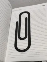 Закладка для книги - Скрепка Закладка для книги - Скрепка