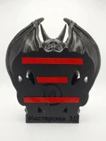 Декоративный настенный барельеф - Гаргулья большая 40 см Декоративный настенный барельеф - Гаргулья большая 40 см