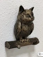 Настенная ключница М3Д «Котоптица»