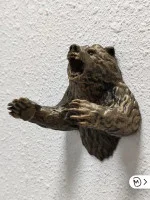 Настенная ключница М3Д «Медведь»