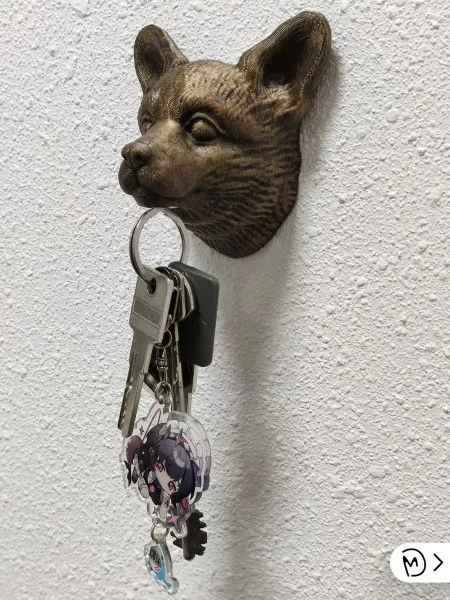 Настенная ключница М3Д «Корги»
