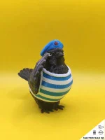 Декоративная фигурка «Голубь ВДВ» на капот Декоративная фигурка «Голубь ВДВ» на капот