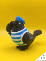 Декоративная фигурка «Голубь ВДВ» на торпеду Декоративная фигурка «Голубь ВДВ» на торпеду