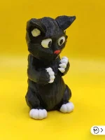 Декоративный держатель для провода «Котик» Декоративный держатель для провода «Котик»