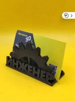 Декоративная подставка для визиток «Шестерёнка» Декоративная подставка для визиток «Шестерёнка»