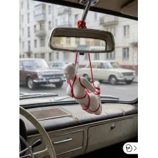 Подвеска в машину - Шибари