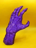 Подставка для украшений -Рука (фиолетовая)