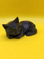 Декоративная статуэтка  «Котик полигональный»
