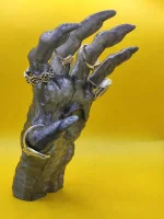 Подставка для украшений - Рука( серая) левая