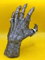 Подставка для украшений - Рука( серая) левая