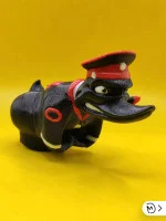 Злая утка ржд на капот автомобиля с болтом